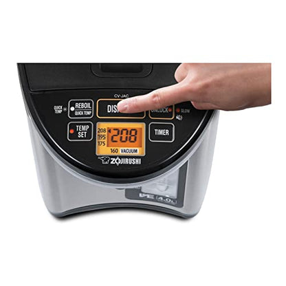 Zojirushi CV-JAC50XB 5.0 Liter VE Hybrid Water Boiler and Warmer (Stainless Black)