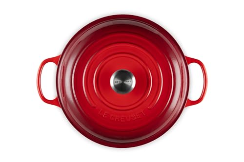Le Creuset Enameled Cast Iron Signature Braiser, 3.5 qt., Cerise
