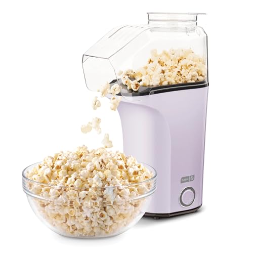 Dash Fresh Pop Popcorn Maker, 16-Cup Hot Air Popper, Lavender