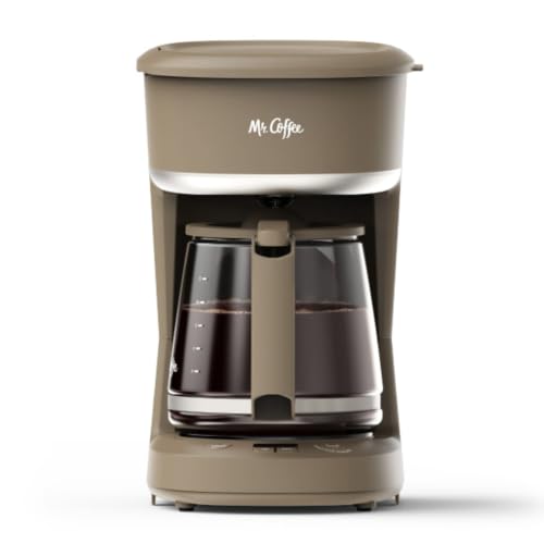 Mr. Coffee® 12 Cup Programmable Coffee Maker with Strong Brew Mode, Auto-Pause, Chai Cream