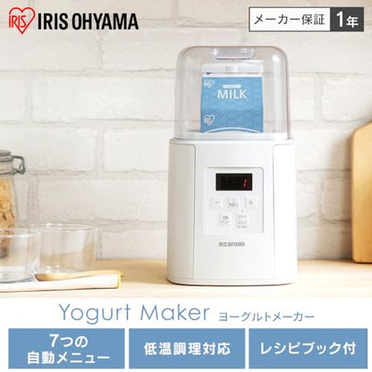 Iris Ohyama IYM-016-W Yogurt Maker, White