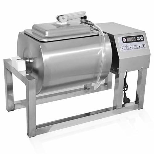 PtaTritious Vacuum Tumbler Marinator 18L/36LB Meat Tumbler Marinating Machine with Bidirectional Rotation & 3-Speed Control, 1-99Mins Timing, for Chicken Steak Burger Shop