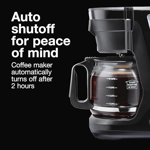 Proctor Silex Digital & Programmable FrontFill 12 Cup Drip Coffee Maker