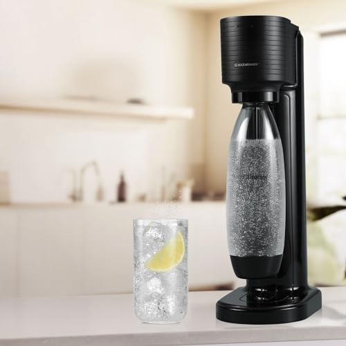 SodaStream Gaia Sparkling Water Maker Kit, Black