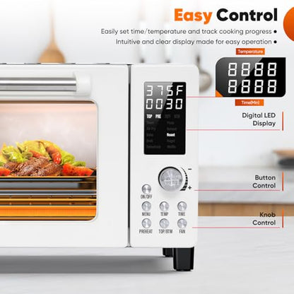 Nuwave Bravo Pro Convection Air Fryer Toaster Oven Combo