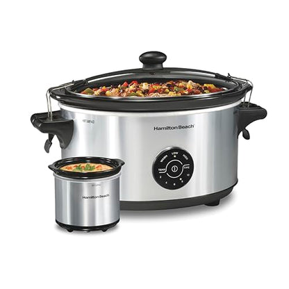Hamilton Beach 7 Quart Stay or Go Portable Programmable Slow Cooker