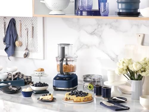 Breville BFP638 Paradice 9 Cup Food Processor and Dicer, Small, Damson Blue