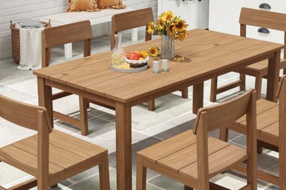 Jocoevol 9 Piece Outdoor Patio Dining Set Table and Chairs Set for 8