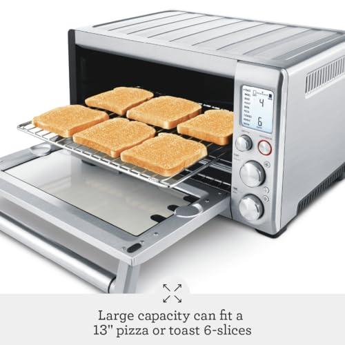 Breville BOV800XL Smart Oven Countertop Convection, Brushed Stainless Steel