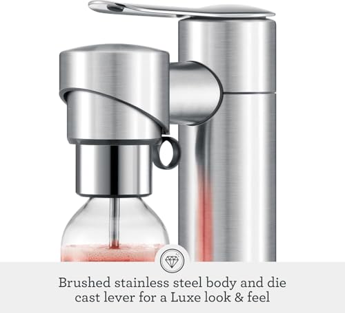 Breville InFizz Fusion Sparkling Drink Carbonator, Olive Tapenade