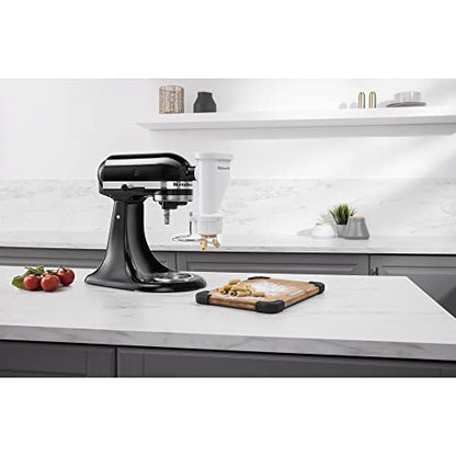 KitchenAid Ksmpexta Gourmet Pasta Press Attachment with 6 Interchangeable Pasta Plates, White