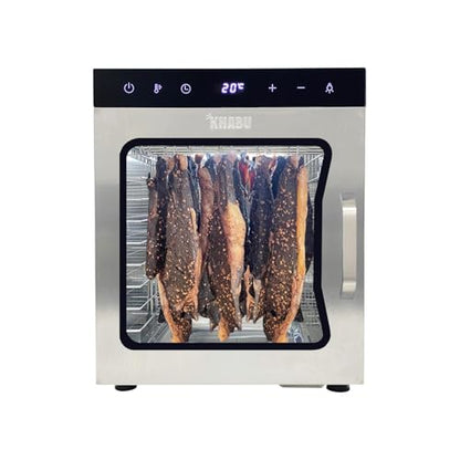 Kalahari Khabu Stainless Steel Biltong Box Food Dehydrator & Drying Cabinet