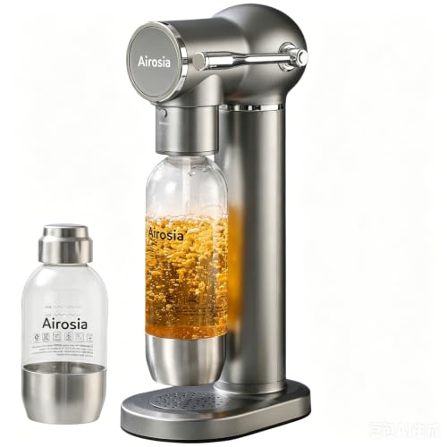 Airosia Multi‑function Sparkling Water Maker, Home Soda Carbonator Machine