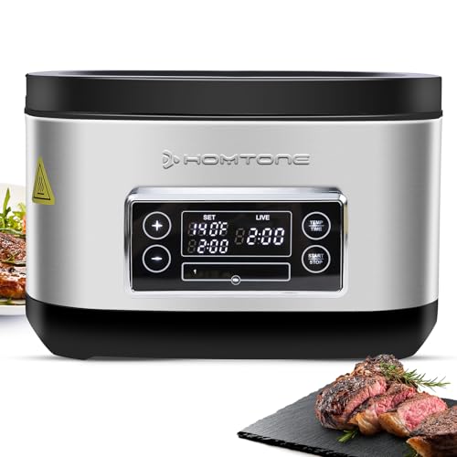 Homtone Sous Vide Cooker, 8 Quart Suveed Cooking Machine, All-in-One Design