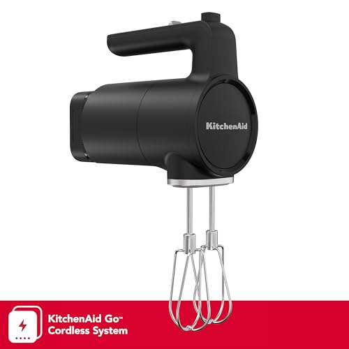 KitchenAid Go Cordless Hand Mixer, battery included, KHMR762