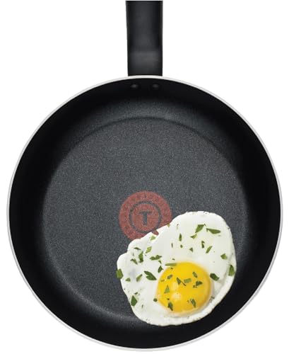 T-fal Initiatives Nonstick Cookware Set 18 Piece, Oven Broiler Safe 350F, Kitchen Cooking Set w/Fry Pans, Saucepans, Stockpots, Skillet, Spoons, Lids Pots and Pans Set, Dishwasher Safe, Stone Grey