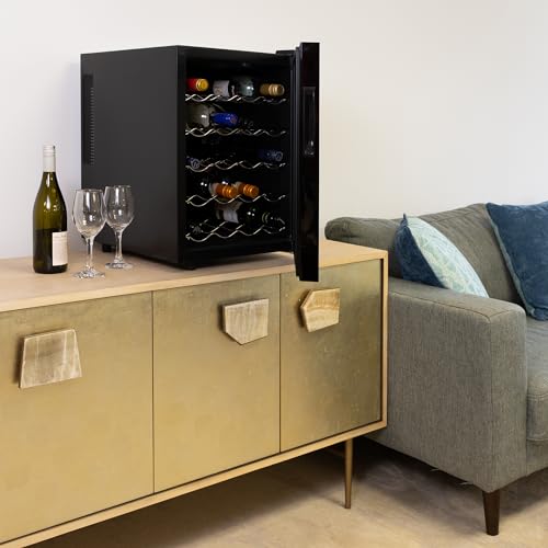 Koolatron 20 Bottle Thermoelectric Wine Cooler, Black
