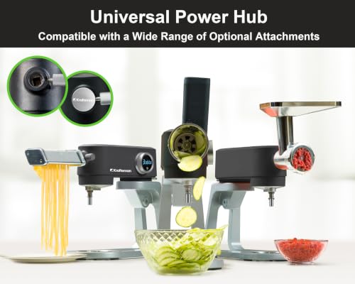 Kraftsman All Metal Stand Mixer DC Motor, Heavy Pizza Dough Mixer 5.3 QT