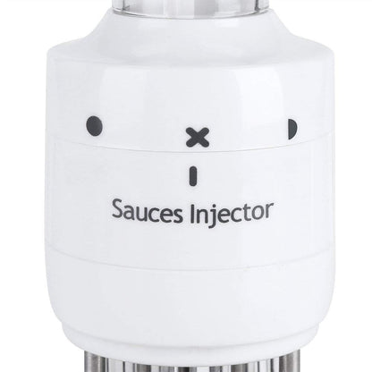 2-in-1 Meat Tenderizer with Marinade Injector, Stainless Steel Needles Flavor Marinade Meat Injector Syringe for BBQ Steak Beef Turkey Brisket Pork Kitchen Cooking Tenderizing Steak Beef Poultry