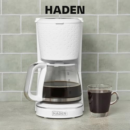 HADEN Starbeck Coffee Machine, 10 Cup Automatic Drip Coffee Maker