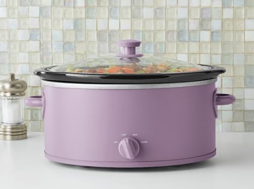 6 Quart Slow Cooker, Lilac Bloom