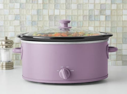 6 Quart Slow Cooker, Lilac Bloom