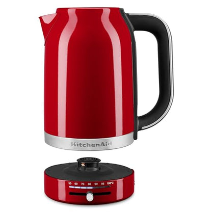 KitchenAid 1.7 Liter Electric Kettle, KEK1701, Empire Red