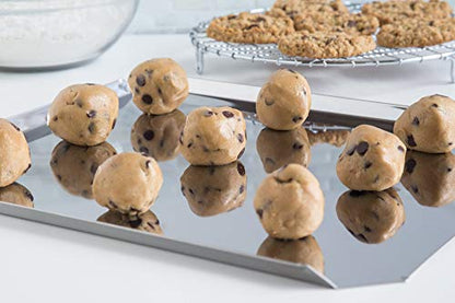 Fox Run Stainless Steel Cookie Sheet, 12x14 Baking Pan