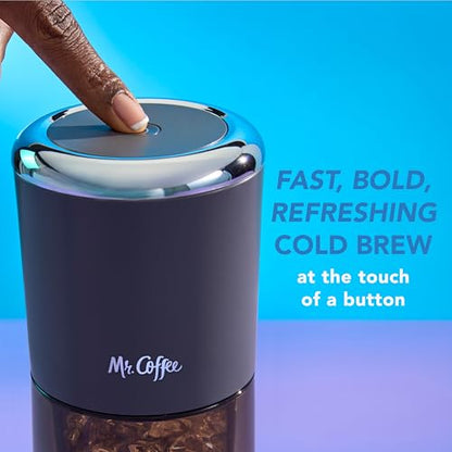 Mr. Coffee® Express Cold Brew Coffee Maker, 10-Minute Cold Brew Coffee Machine, Sake
