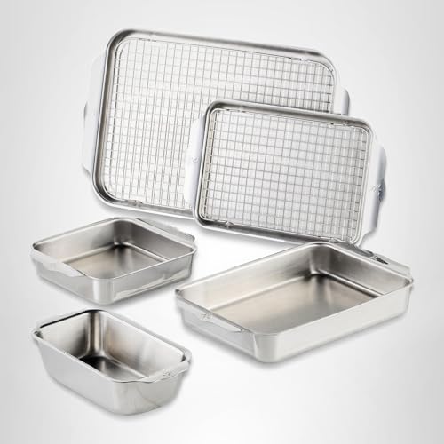 Hestan Provisions OvenBond 7-Piece Gourmet Essentials Trii-Ply Stainless Steel Set