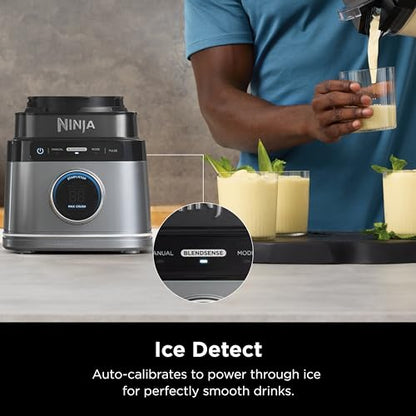 Ninja Detect Power Blender Pro, BlendSense Tech, 72oz, 1800PW, TB201