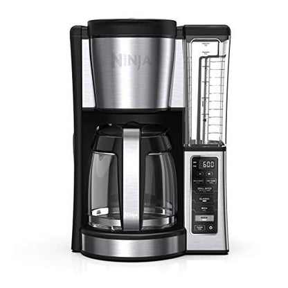 Ninja (Refurbished) 12-Cup Programmable Brewer CE251 Coffee Maker, 60 oz, Black/Stainless Steel (Renewed)