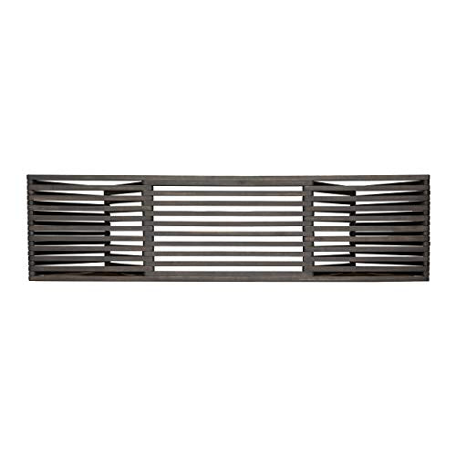 Christopher Knight Home Esme Outdoor Acacia Wood Bench, Dark Gray Finish