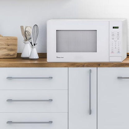 1.1 cu. ft. Countertop Microwave Oven in White