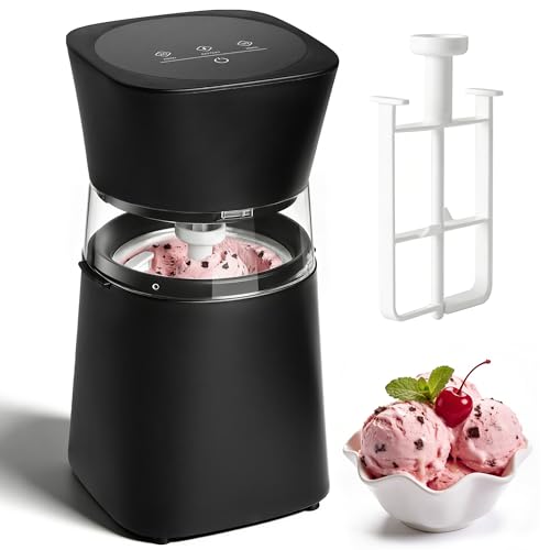 KITOART Mini Electric Ice Cream Maker Machine, USB-C Rechargeable
