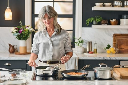 Circulon C1 Series Stainless Steel Nonstick Cookware Set - 11-Piece – Induction Pots & Pans Set with ScratchDefense, Metal Utensil Safe