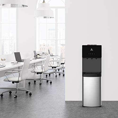 Avalon A4BLWTRCLR Bottom Loading Water Cooler Water Dispenser - 3 Temperature Settings - Hot, Cold & Room Water, Durable Stainless Steel Cabinet, Bottom Loading - UL/Energy Star Approved
