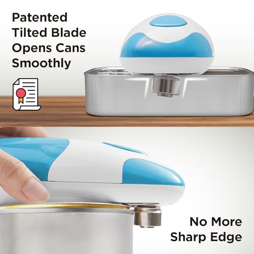 Kitchen Mama Auto Electric Can Opener, Sky Blue