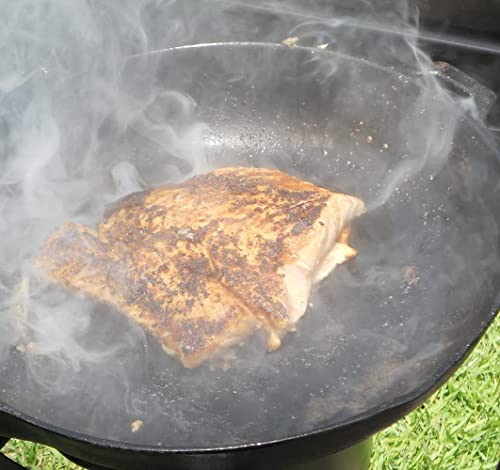 15" Seasoned Cast Iron Skillet