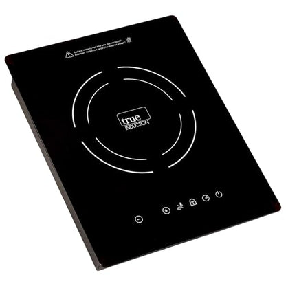 TI-1B 12 inch Built-In Single Burner Induction Glass-Ceramic Cooktop, 1750W, UL858 Certified