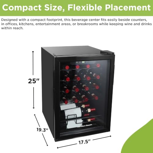 Hamilton Beach, 22-Bottle Wine and Beverage Cooler