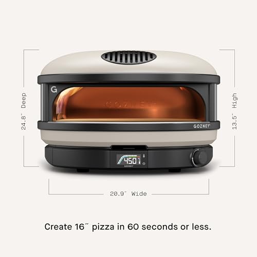 Gozney Arc XL Outdoor Pizza Oven, Propane Gas Pizza Oven, Precision Flame Control, Cooks 16" Pizza in 60 Seconds, Heats up to 950F - Bone