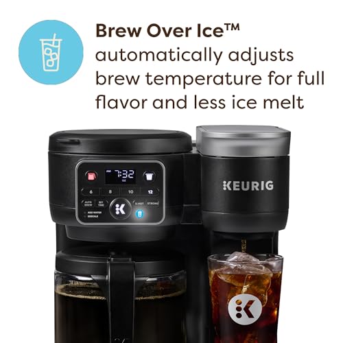 Keurig K-Duo Hot & Iced Single Serve & Carafe Coffee Maker, MultiStream Technology, 72oz Reservoir (Gen 2)