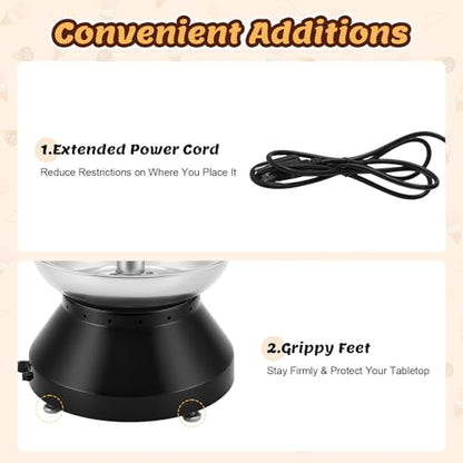 Commercial Chocolate Fountain Machine 5-Tier, 7 Lb Large Capacity Stainless Steel Melting Heater, 3000ml 230w 110v, for Hot Chocolate, Nacho Cheese, Liqueurs Electric, Christmas, Wedding, Party(Black)