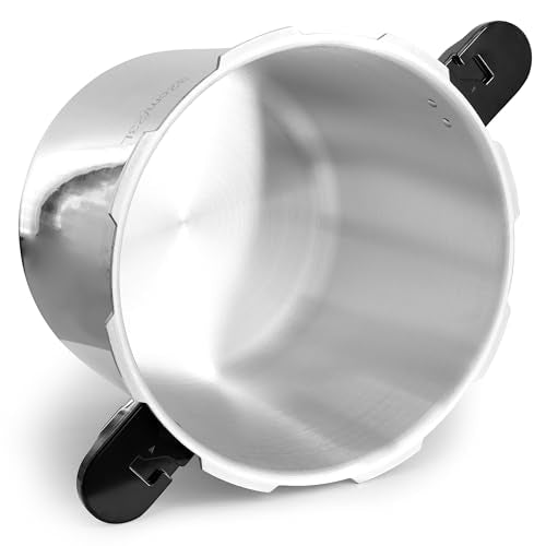 MegaChef 24 Quart Large Capacity Aluminum Stovetop Pressure Cooker for Induction and Gas Stove-Tops