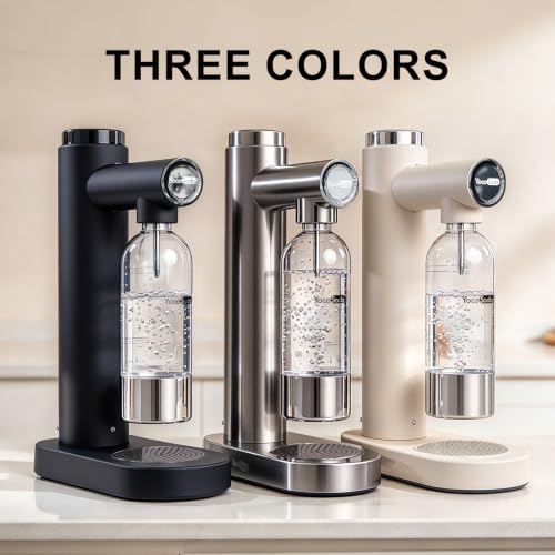YOCOSODA Carbonator Soda Maker, Sparkling Water Maker Machine for Home
