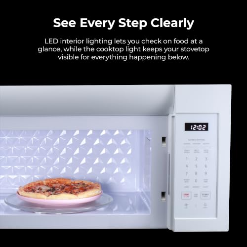 Kenmore Over-the-Range Microwave – 1.7 cu. ft. Capacity, White