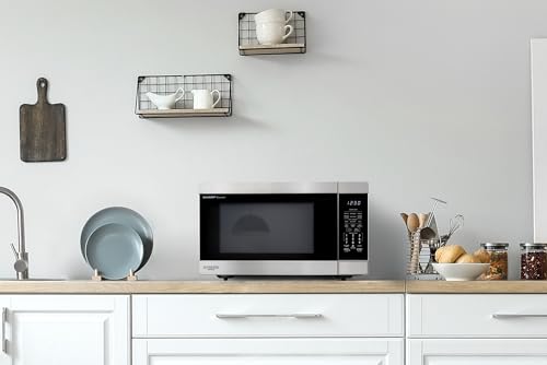 SHARP Countertop Microwave Oven with Removable 16.5" Carousel Turntable, 1200 Watt, 2.2 Cubic Feet, Stainless Steel