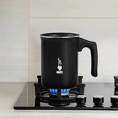 Bialetti 00AGR395 Tutto Crema Milk Frother, Black