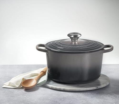 Le Creuset Enameled Cast Iron Signature Deep Round Oven, 6.5 qt., Sea Salt